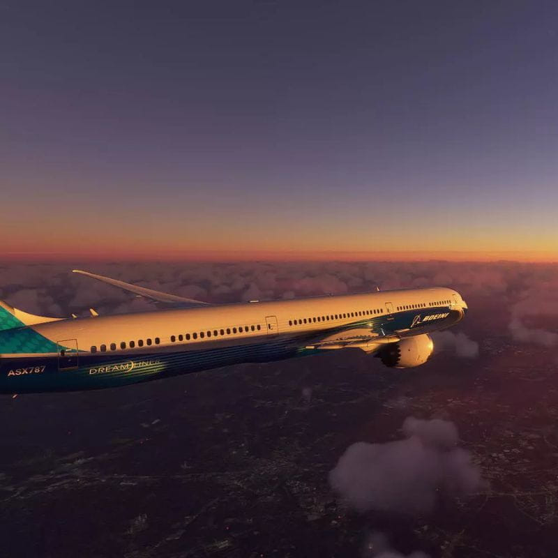 Thrustmaster TCA Quadrant Boeing Edition Gris USB Manette de vol PC, Xbox, Xbox One X, Xbox Series S, image de l'avion