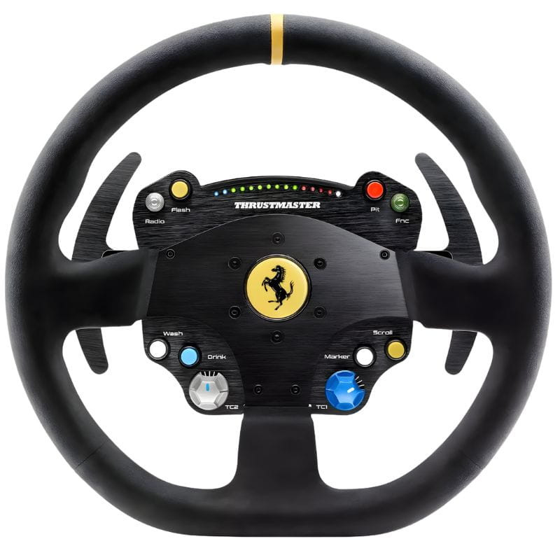 Thrustmaster TS-PC Racer Ferrari 488 Challenge Edition Noir USB 2.0 Volant analogique/numérique, image du volant