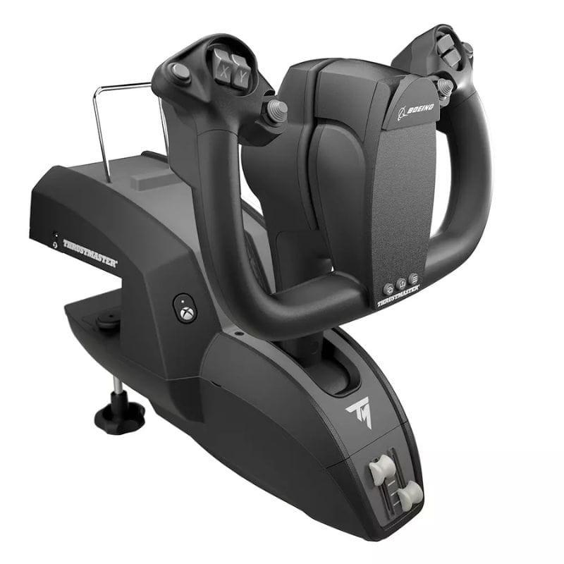 Thrustmaster TCA Yoke Pack Boeing Edition PC, Xbox, Xbox One, Xbox One S, Xbox One X, Xbox Series S, Xbox Series X, imagen lateral del Yoke