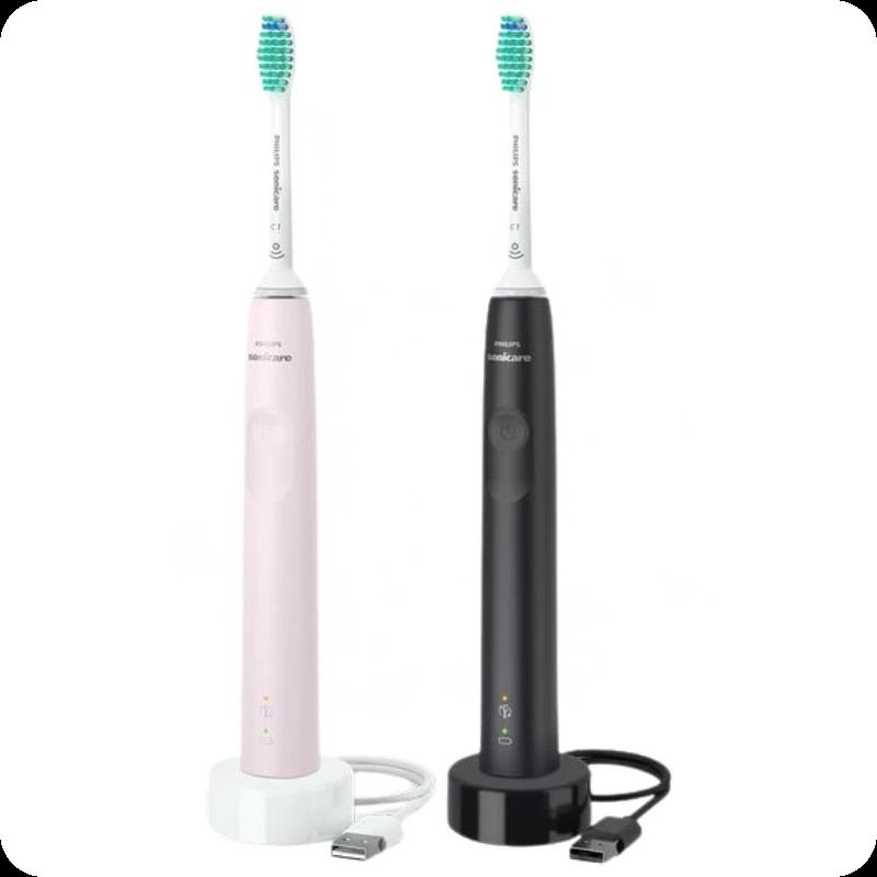 Philips Sonicare Serie 3100 HX3675/15 - 2x Cepillos de dientes eléctrico sónicos