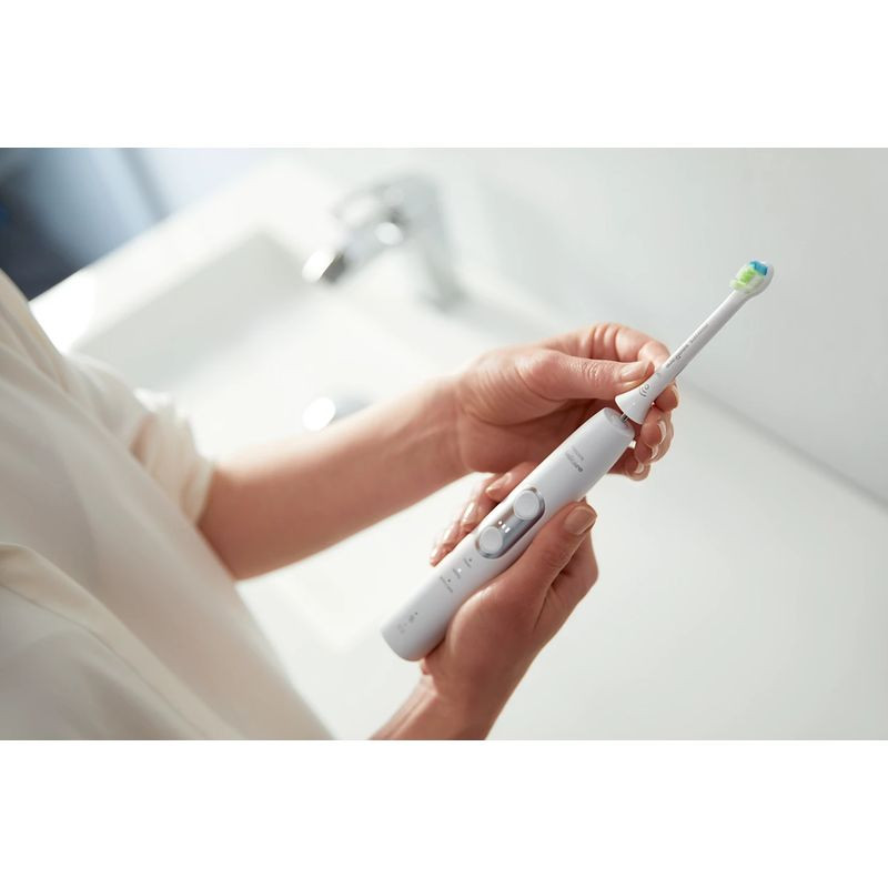 Cabeça de Philips Sonicare ProtectiveClean 6100 HX6877/34 Branco