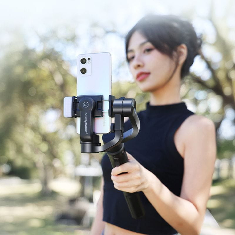 Hohem iSteady Mobile+ - Stabilisateur pour téléphone, image réelle