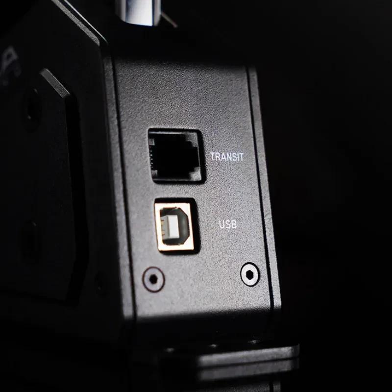 Moza Racing SGP Levier de vitesses séquentiel PC XBOX avec poignée texturée, tige réglable 64 mm, structure métal noire et mécanisme robuste pour sim