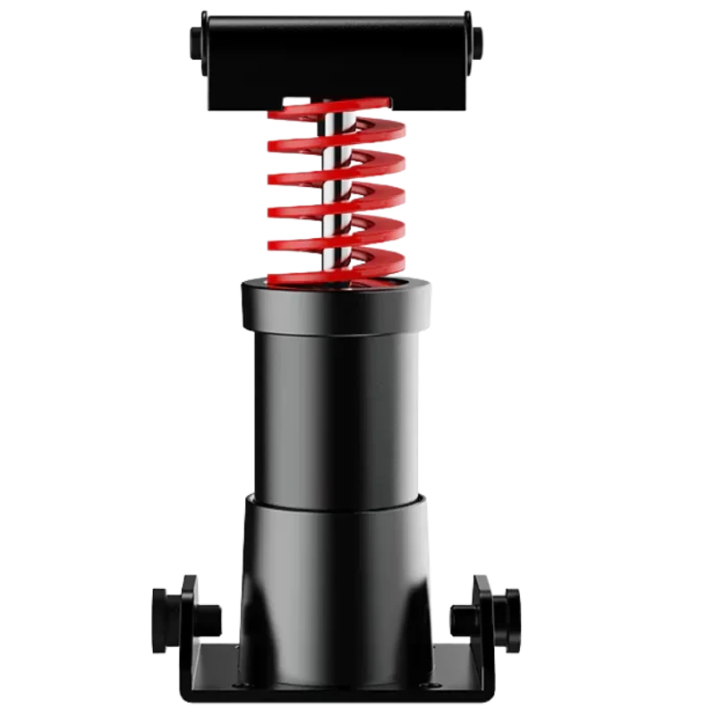 Moza Racing SR-P Lite Kit performance frein: module noir avec ressort rouge visible, cylindre robuste, support métallique, composants compacts pour pédale de
