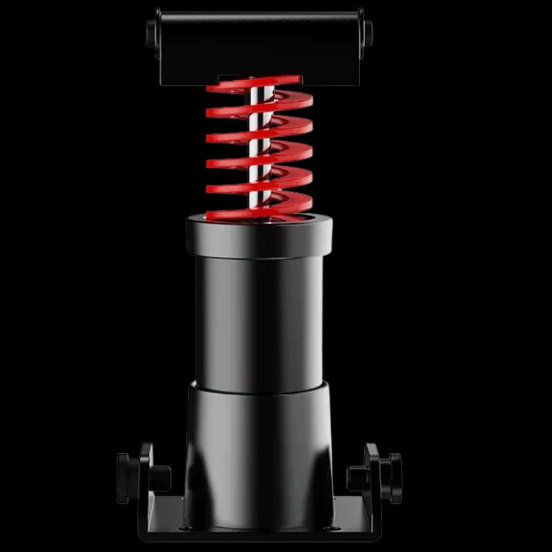 Moza Racing SR-P Lite Kit performance frein: module noir avec ressort rouge visible, cylindre robuste, support métallique, composants compacts pour pédale de