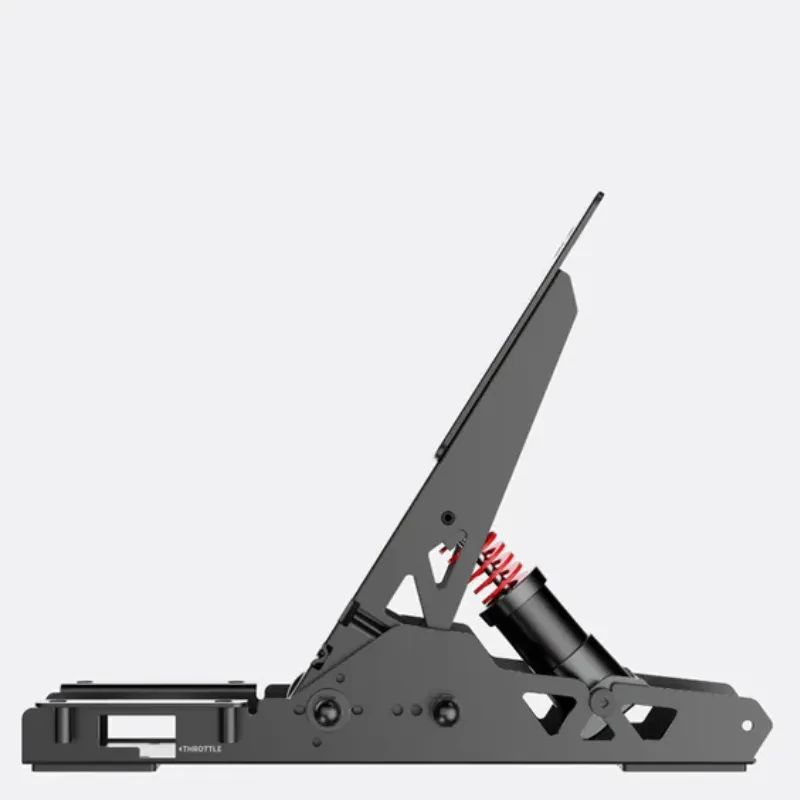 Moza Racing SR-P Lite - Kit de performance pour pédale de frein avec ressort rouge et amortisseur, structure métal noire, montage latéral robuste