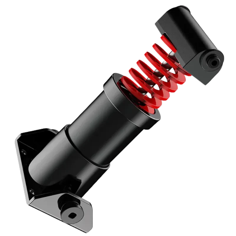 Moza Racing SR-P Lite Kit de performance pour pédale de frein: ressort rouge et cylindre noir en métal, montage robuste, améliore résistance et précision