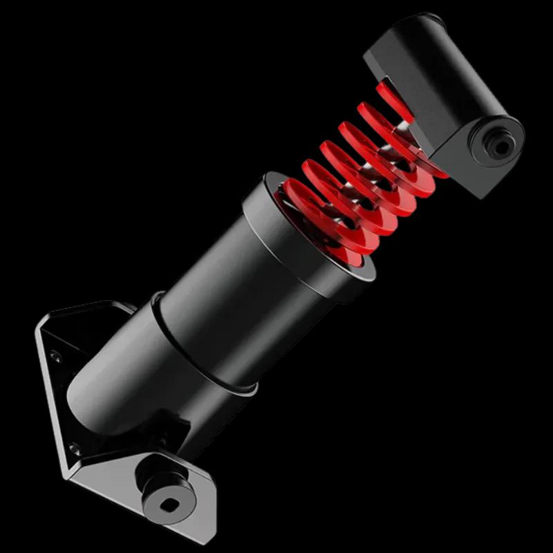 Moza Racing SR-P Lite Kit de performance pour pédale de frein: ressort rouge et cylindre noir en métal, montage robuste, améliore résistance et précision