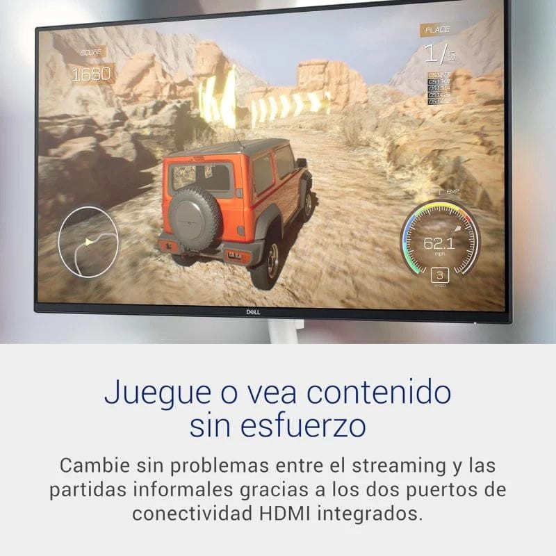 DELL S Series S2425H 24 Full HD LCD IPS 100 Hz Negro, Plata para gaming