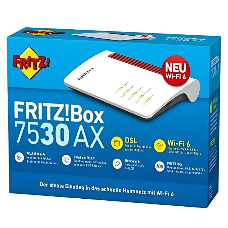 FRITZ!Box 7530 AX - Routeur Wi-Fi image de la boîte