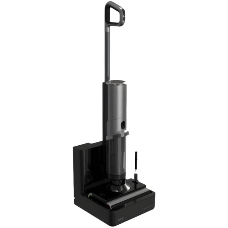 Aspirador vertical sem fio Deerma DEM-VX900W com função de esfregar, imagem frontal