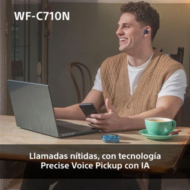 Sony WF-C710N Rosa - Auriculares sem fios com cancelamento de ruído com IA
