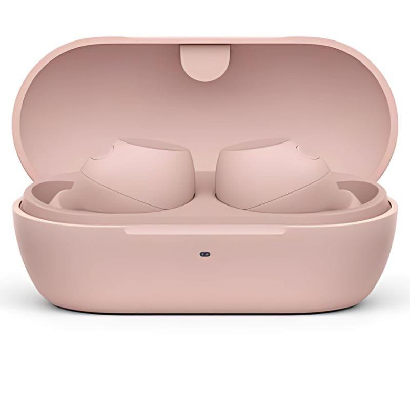 Sony WF-C710N Rosa - Auriculares sem fios com cancelamento de ruído, imagem dentro do estojo de carregamento