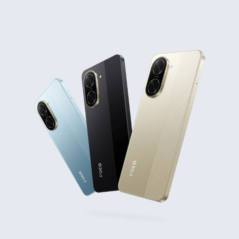 Xiaomi Poco C71 4GB/128GB Dorado imagen de tres colores disponibles