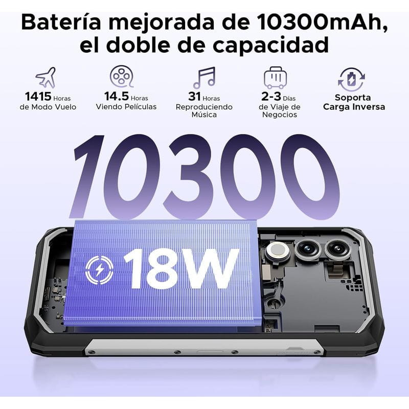 Batterie de Doogee Blade 20 Violette