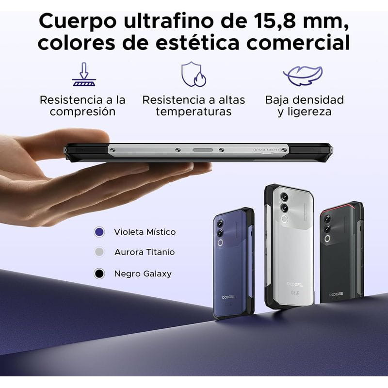 Corps fin de Doogee Blade 20 Violette