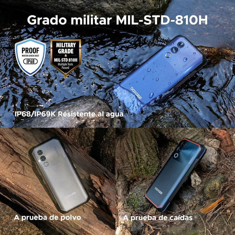 Force militaire de Doogee Blade 20 Violette