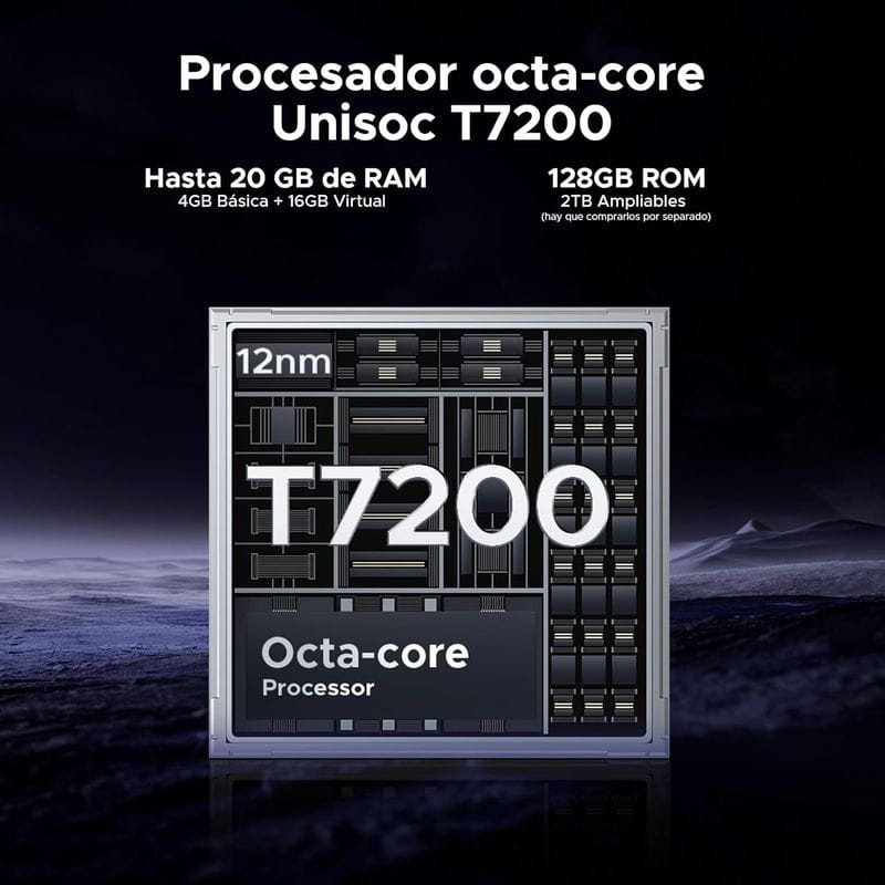 Processeur de Doogee Blade 20 Argent