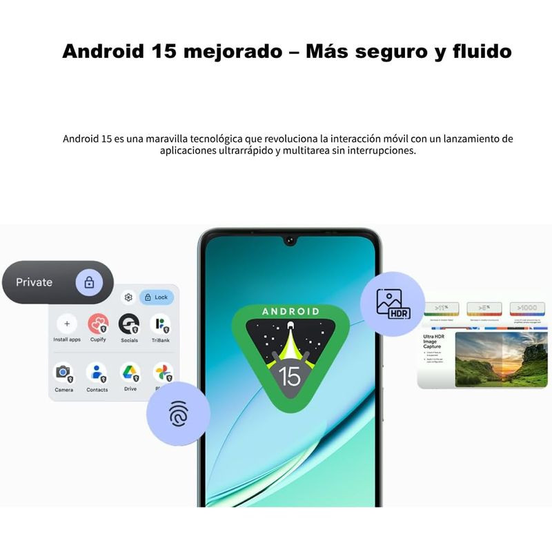 Android de Doogee N59 Pro Verde