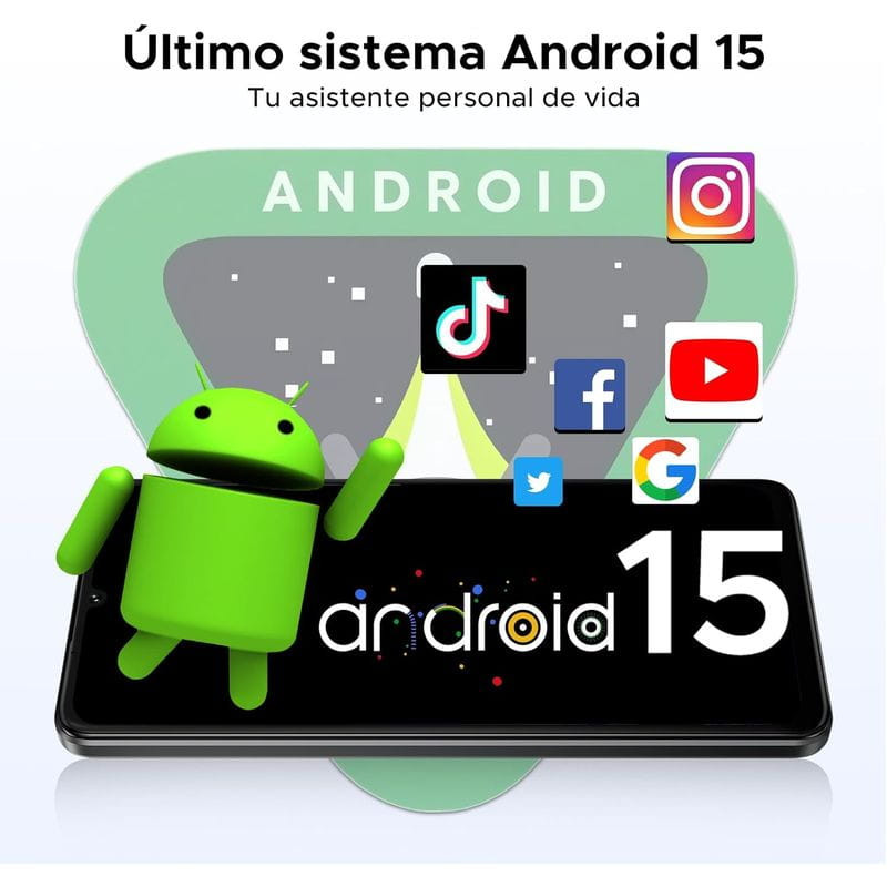 Android de Doogee N59 Pro Plus Negro