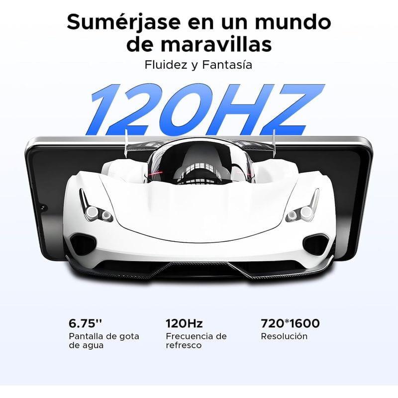 Tasa de refresco de Doogee N59 Pro Plus Blanco