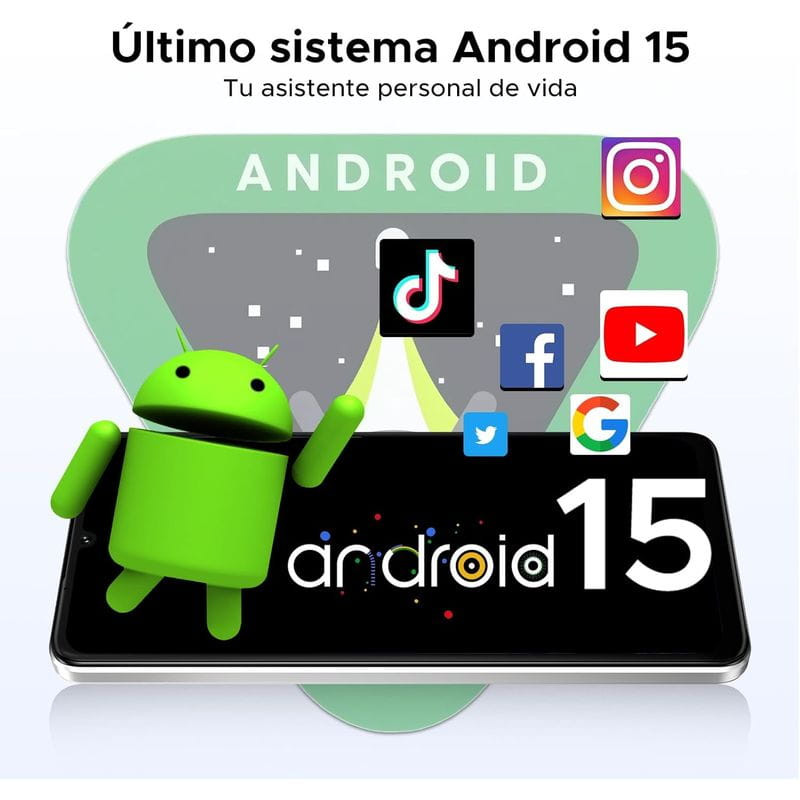 Android de Doogee N59 Pro Plus Bleu