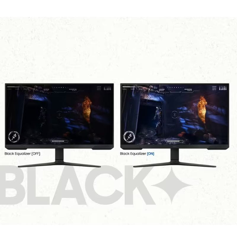 Samsung S32DG300EU 32 Full HD LCD 180 Hz FreeSync Negro, con ecualización de negros