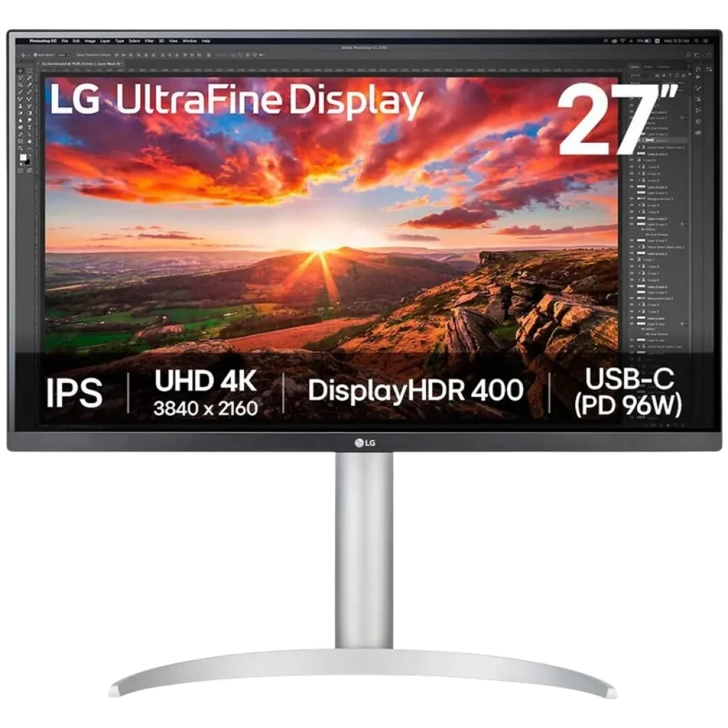 LG 27UP850K-W 27" UHD 4K IPS 60Hz 5ms HDR FreeSync - Monitor PC