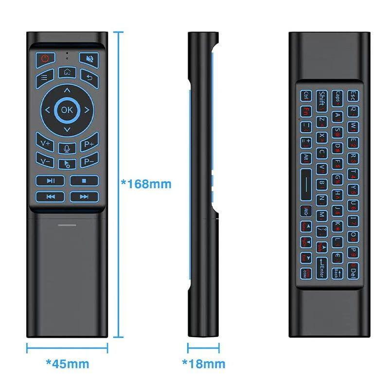 Air Mouse M3 Keyboard medidas