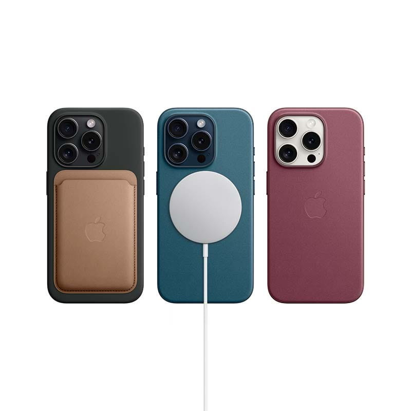  iPhone 15 Pro 5G 256GB Titanio Negro Renovado Oficial con carga inalámbrica