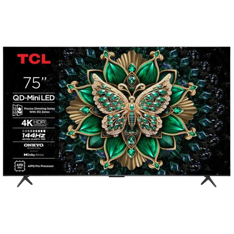 TCL 75C6K 75" 4K Ultra HD Mini LED Smart TV Wifi