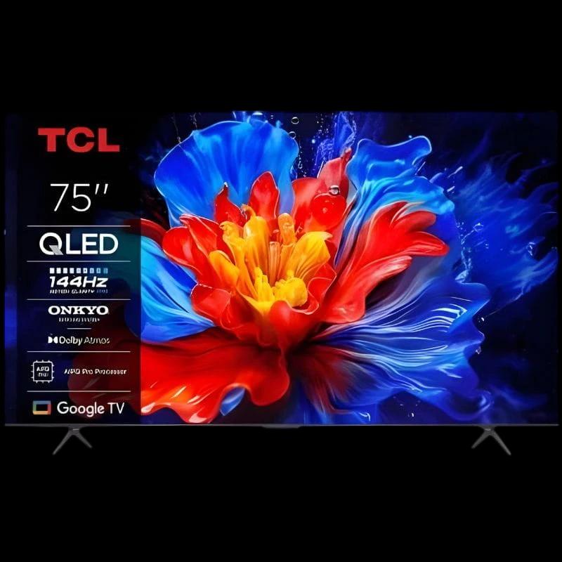 TCL P8K 75P8K 75" 4K Ultra HD QLED FreeSync Wi-Fi Smart TV Titânio