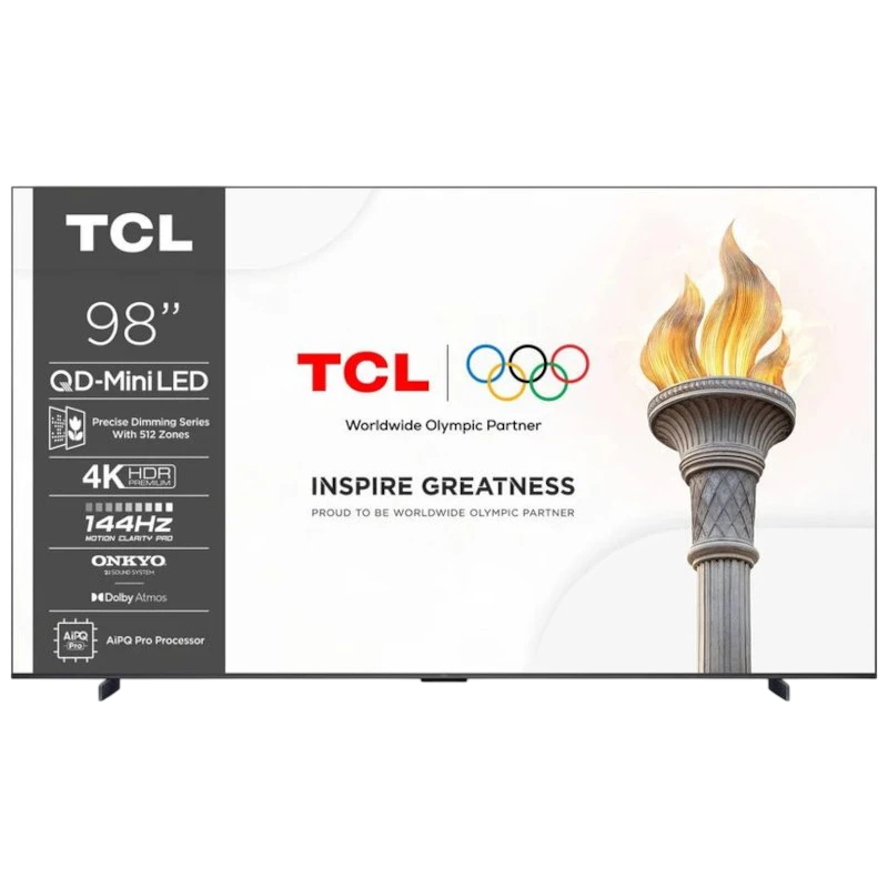 TCL 98C6K 98 4K Ultra HD Mini LED Smart TV Wifi