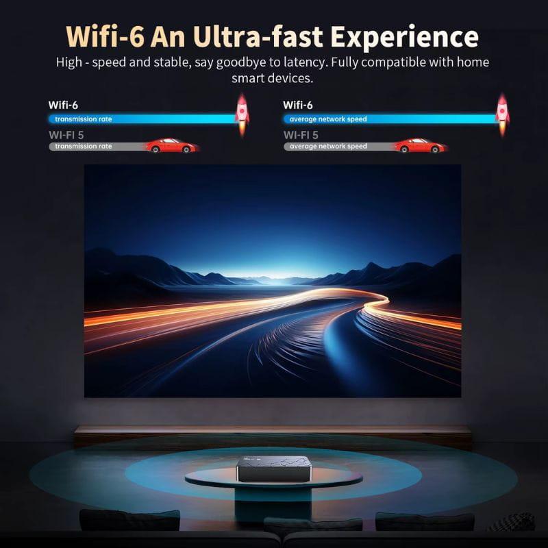 X88 Mini 14 RK3518 1 Go/8 Go Android 14 - Android TV, Wi-Fi 6