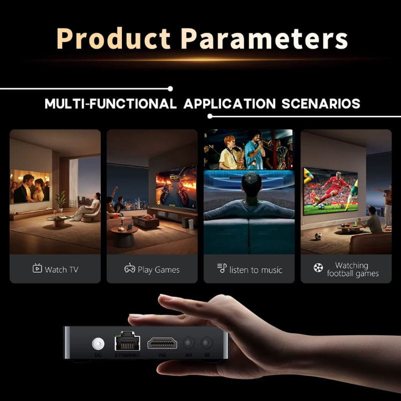 X88 Mini 14 RK3518 2 Go/16 Go Android 14 - Android TV, caractéristiques techniques