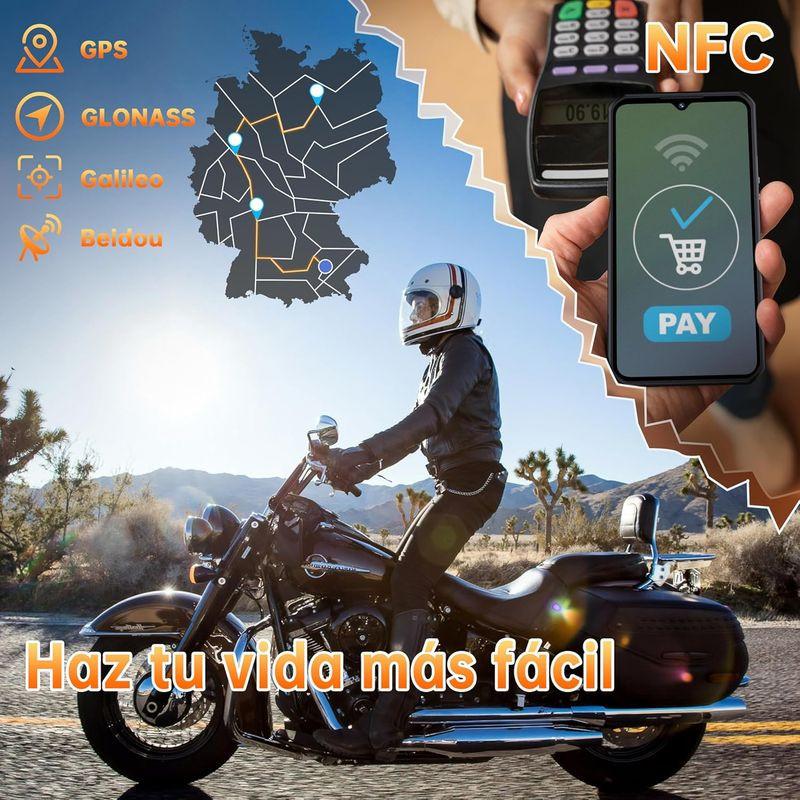 NFC de Oukitel WP55 Pro Rojo