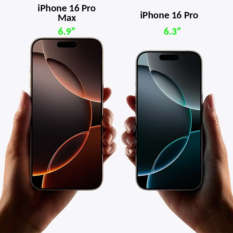  iPhone 16 Pro Max 5G 256 GB Titânio Deserto Renovado - Excelente estado, ecrã de 6,9 polegadas