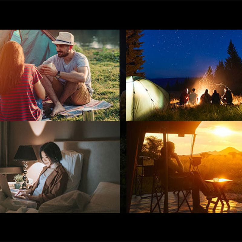 Superfire T57 - Lâmpada de acampamento para diversas situações