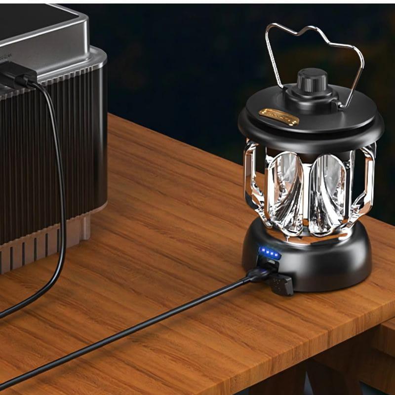 Superfire T36 - Lampe de camping  chargement d'un appareil