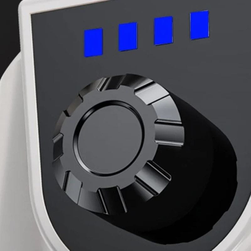 Superfire M61 - Lâmpada de acampamento com foco na imagem do botão