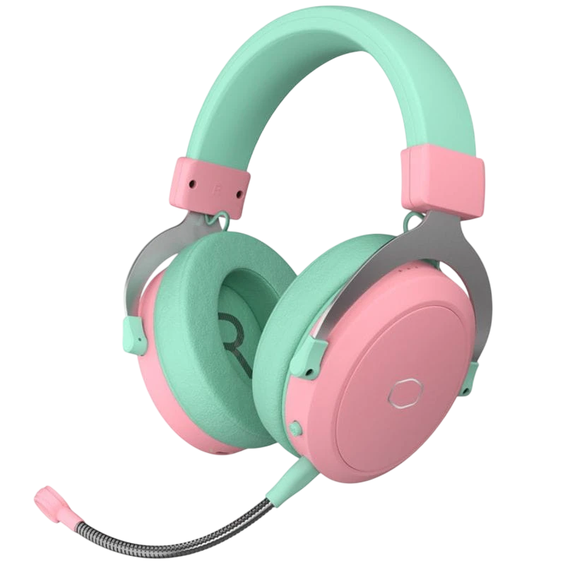 Cooler Master CH351-MC Rose/Vert - Casque gaming