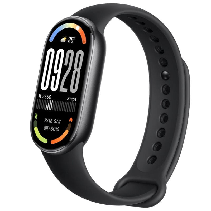 Xiaomi Smart Band 10 Negro imagen lateral