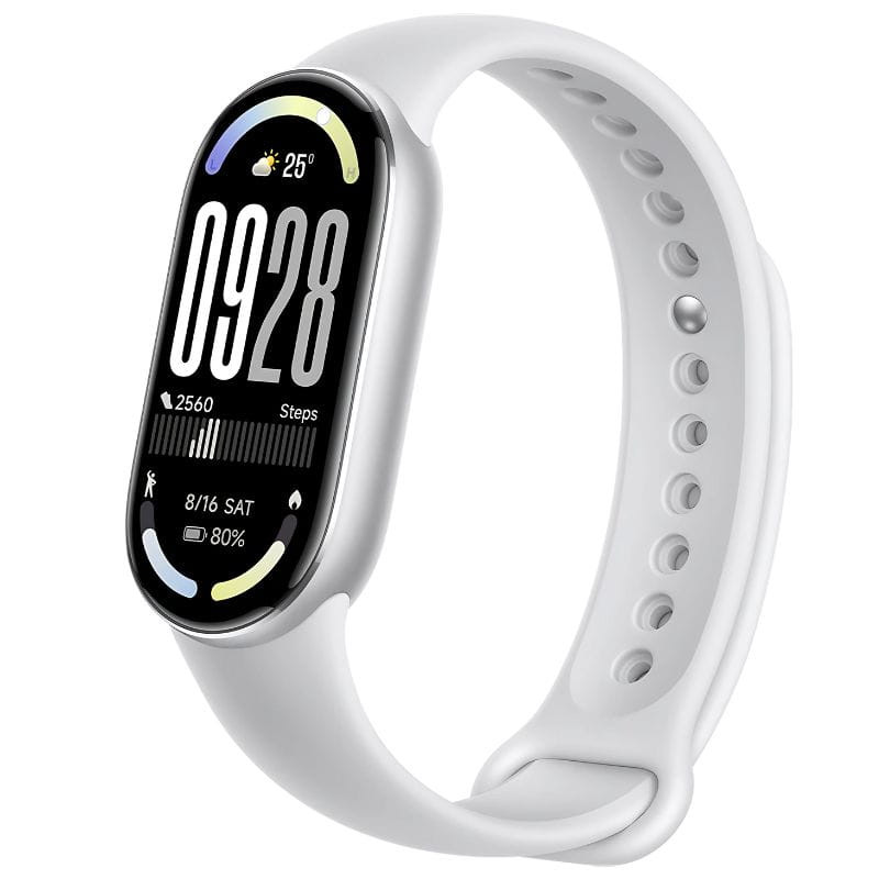 Xiaomi Smart Band 10 Plata imagen lateral