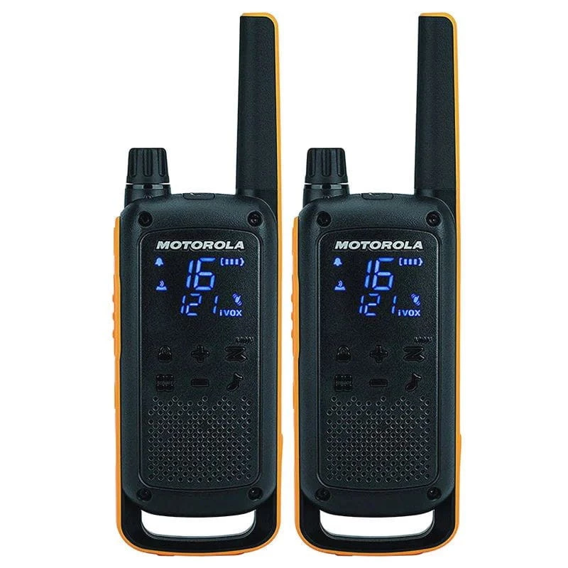 Motorola Talkabout T82 Extreme dúo Negro/naranja - Walkie Talkie