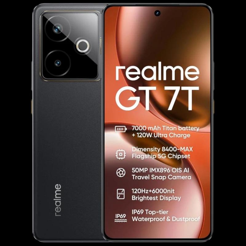 Realme GT 7T 5G 12GB/256GB Preto