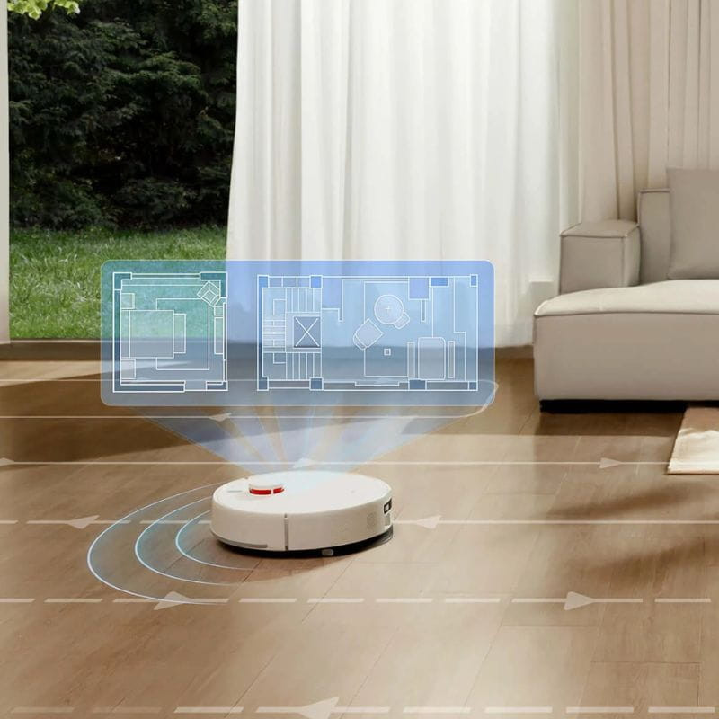 Xiaomi Robot Vacuum H40, imagen mapeando