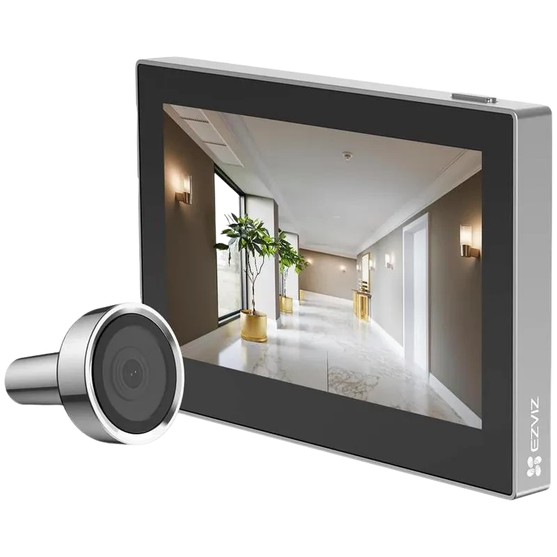EZVIZ HP2 Mirilla inteligente Wi-Fi con pantalla de 4.3"