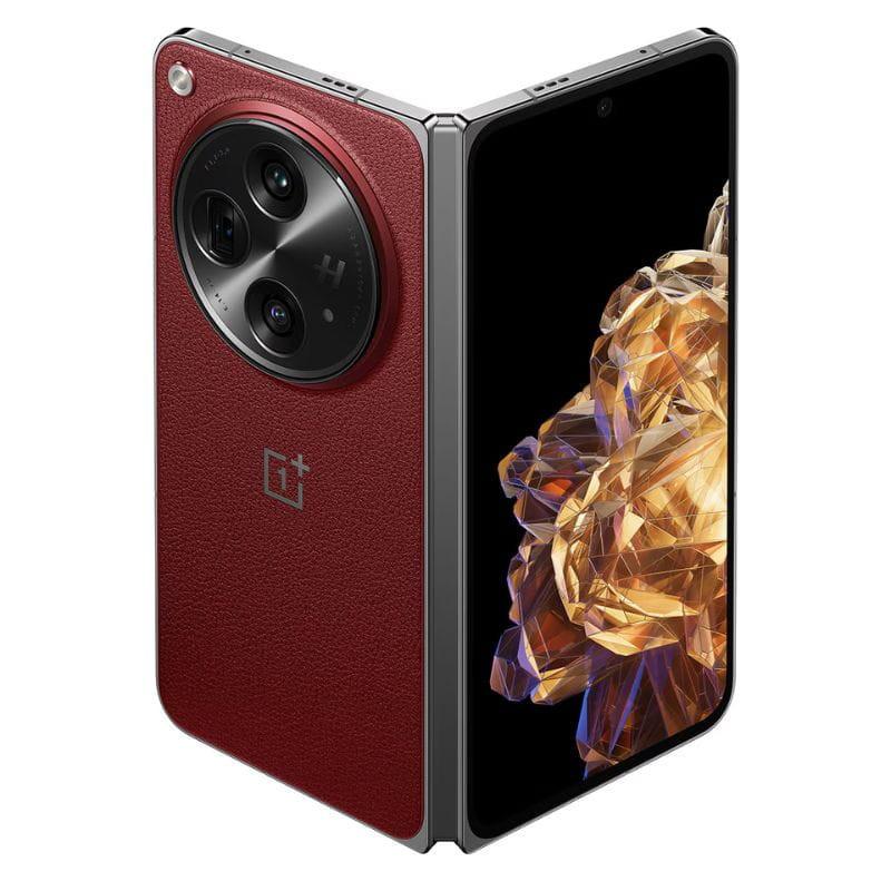 Oneplus Open 16GB/1TB Rojo imagen delantera y trasera