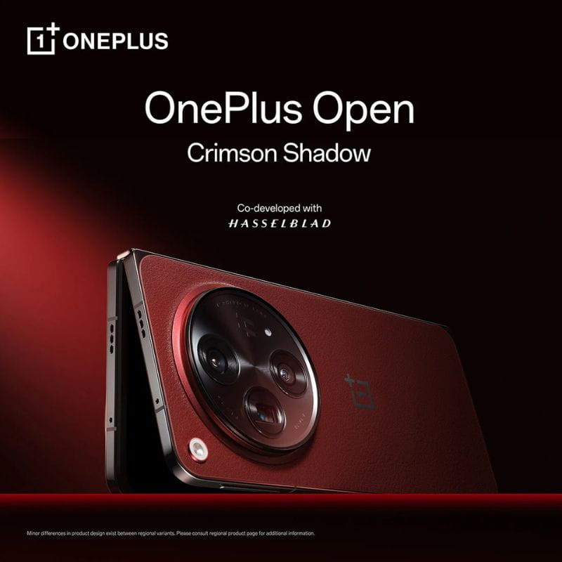 Oneplus Open 16GB/1TB Rojo imagen real
