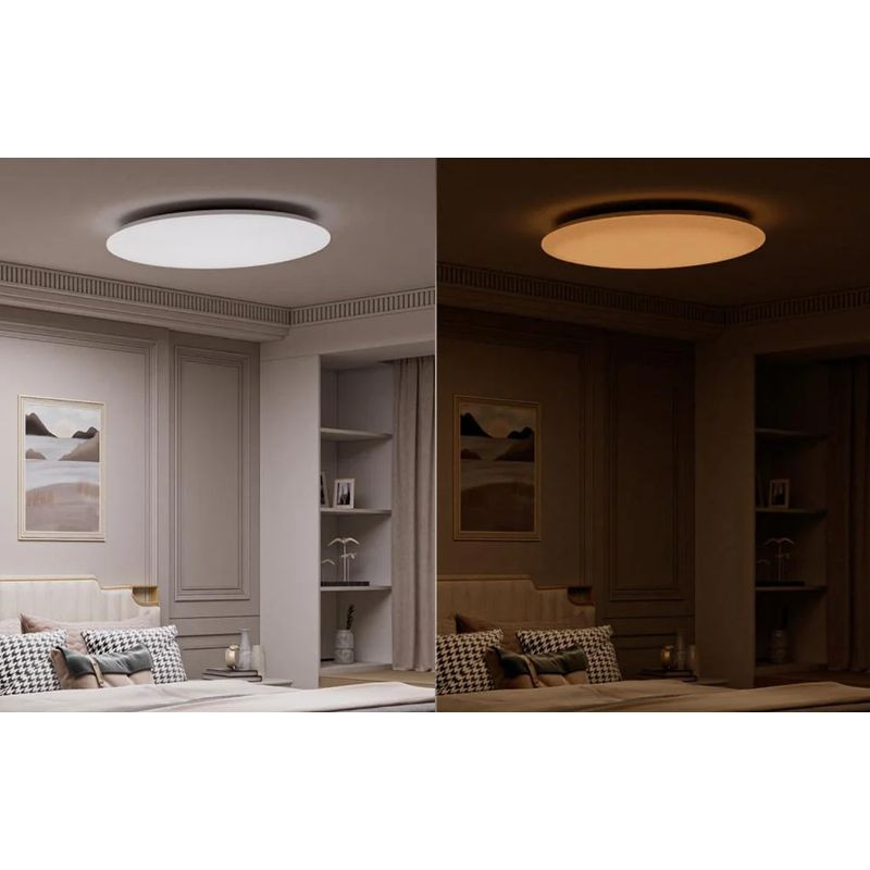 Dos modos de Yeelight Arwen Ceiling Light 500D